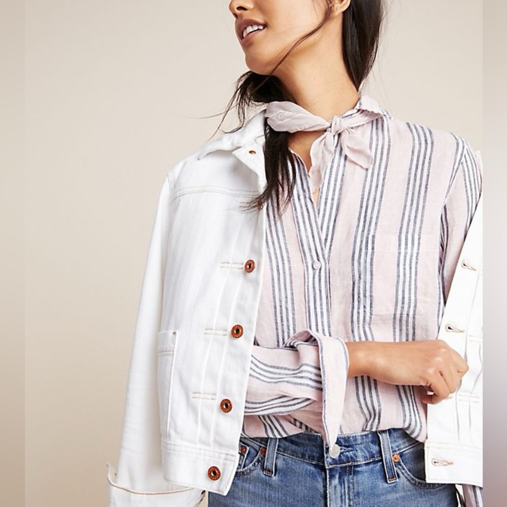 100% linen button up shirt | Grayson x Anthropology